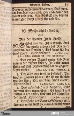 Weihnachts-Lieder.