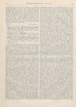 55-60 [Rezension] Schodde, George H., Hêrmâ Nabî. The Ethiopic version of Pastor Hermae examined