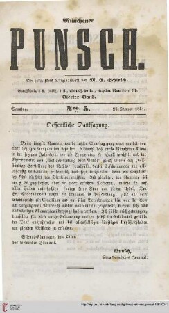 Nro. 5 (26. Januar 1851)