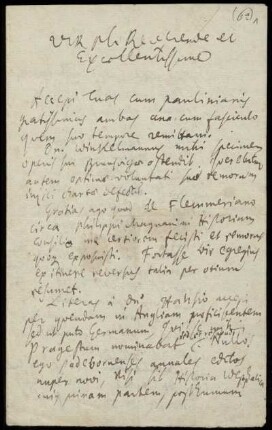 Brief von Gottfried Wilhelm Leibniz an Friedrich Lucae