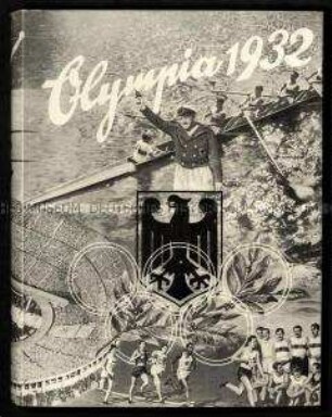 Zigarettenbilderalbum über die 10. Olympischen Spiele in Los Angeles 1932