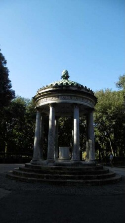 Rom: Park der Villa Borghese