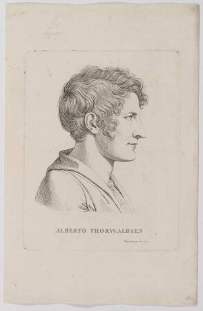 Bildnis des Alberto Thorwaldsen