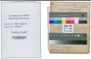 Entnazifizierung Rudolf Poeting , geb. 05.04.1909 (Bahnbeamter)