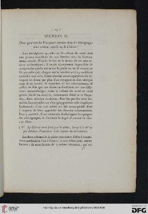 Section II: Dans quels etat les voyageurs anciens dont les témoignages nous restent, ont-ils