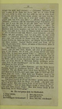 19. Die drei großen Feste der Christenheit