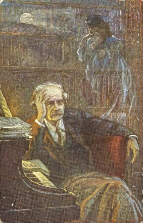 J. Massenet "Manon" verfassend. [R]