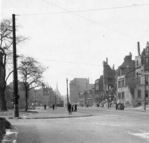 Johannisplatz, Blickrichtung Innenstadt