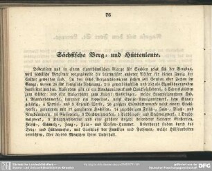 Sächsische Berg- und Hüttenleute