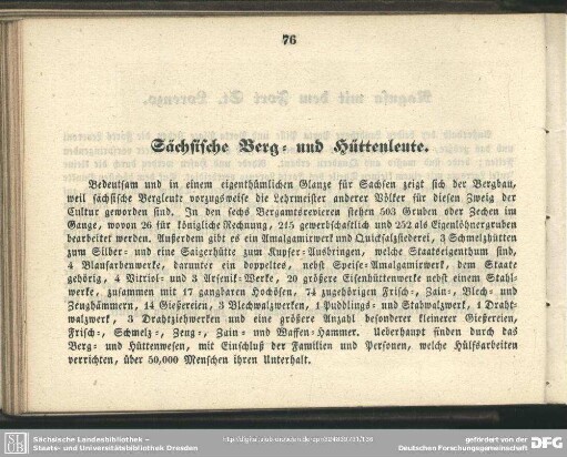 Sächsische Berg- und Hüttenleute