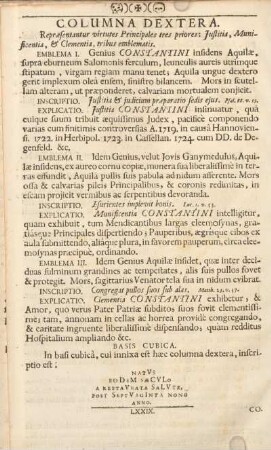 Columna dextera.