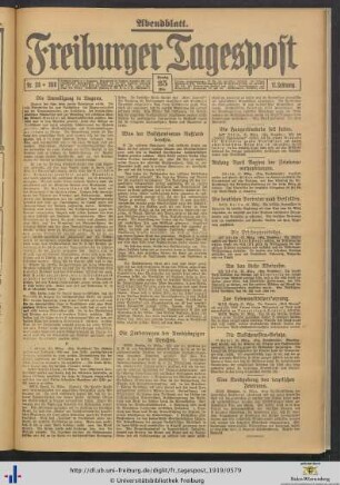 25.03.1919 (Abendblatt)