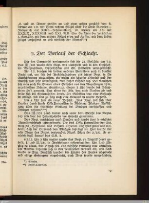 2. Der Verlauf der Schlacht