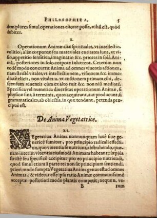 Disputatio philosophica de anima