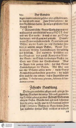 Zehende Handlung.