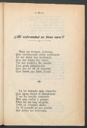 ¡¡Mi enfermedad no tiene cura!!