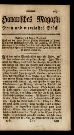 Neun ud vierzigstes Stück