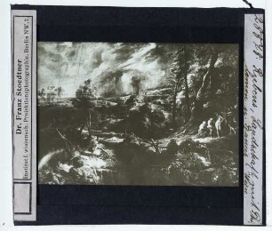 Rubens, Gewitterlandschaft mit Jupiter, Merkur, Philemon und Baucis (Wien KhM GG_690)