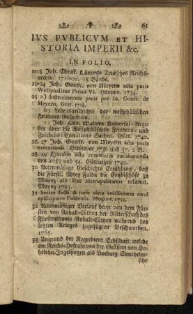 Ius publicum et historia imperii etc.