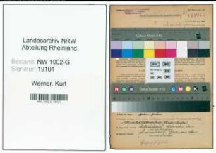 Entnazifizierung Kurt Werner, geb. 06.05.1902 (Hotelier)