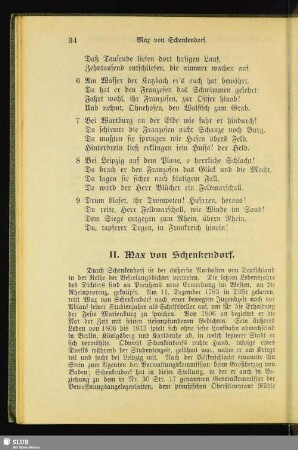 II. Max von Schenkendorf