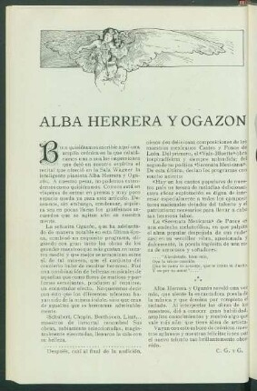 Alba Herrera y Ogazón