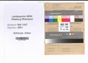 Entnazifizierung Anton Schmuck , geb. 17.12.1892 (Angestellter)