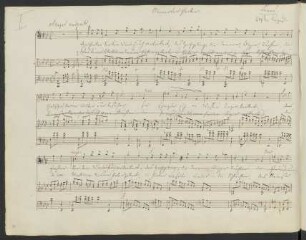Stimme der Glocken; B, pf; As-Dur; H 444