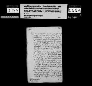 Lehensachen, OA Gaildorf
