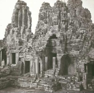 Reisefotos Kambodscha. Angkor. Bayon (1191/1219). Westfassade