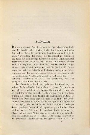 Rechtsvergleichende Studien über islamitisches Recht, das Recht der Berbern, das chinesische Recht und das Recht auf Ceylon : von Joseph Kohler