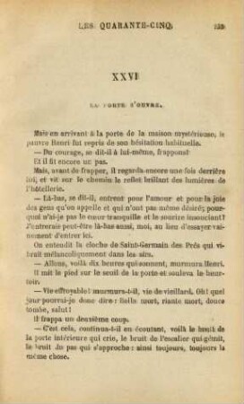 XXVI. La porte s'ouvre