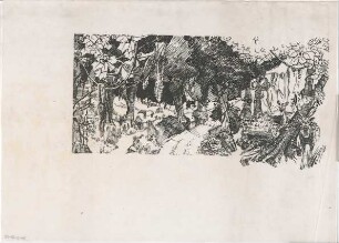 Hansjakob, Gottfried; Frankfurt am Main; Frankfurter Zoo - Tierhaltung im Zoo (Perspektive)