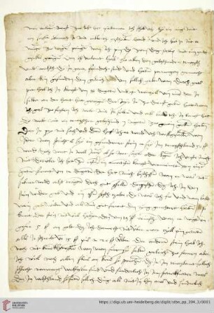 Brief Dürers an Willibald Pirckheimer