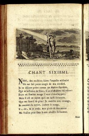 Chant Sixieme. - Sechster Gesang.
