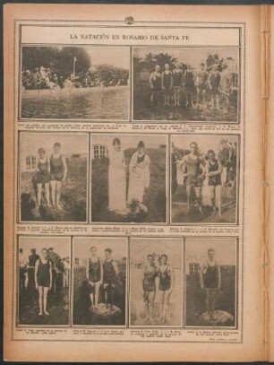 La natación en Rosario de Santa Fe