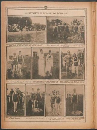 La natación en Rosario de Santa Fe