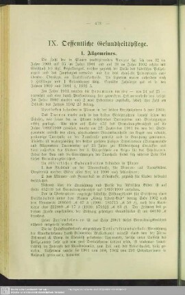 IX. Oeffentliche Gesundheitspflege