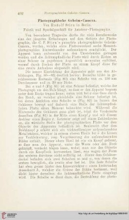 2: Photographische Geheim-Camera