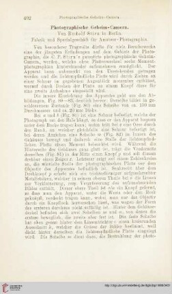 2: Photographische Geheim-Camera