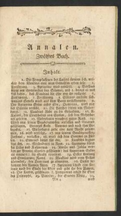 Annalen. Zwölftes Buch