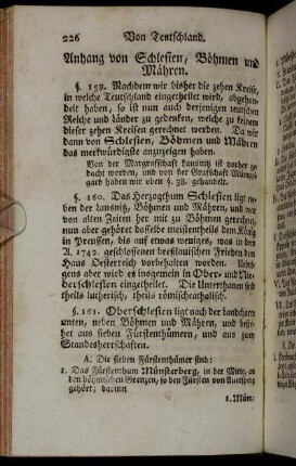Anhang von Schlesien, Böhmen und Mähren.