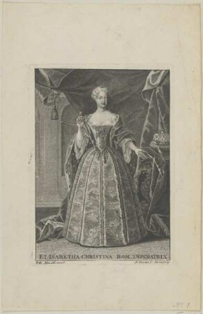 Bildnis der Elisabetha Christina