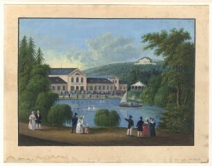 Wiesbaden, Kurhaus von der Rückseite