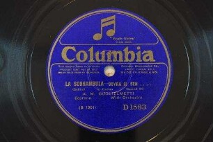 La sonnambula : Sovra il sen... / (Bellini)