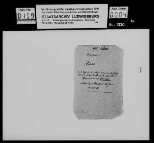 Wahl der ritterschaftlichen Abgeordneten des Neckarkreises für den Landtag 1832