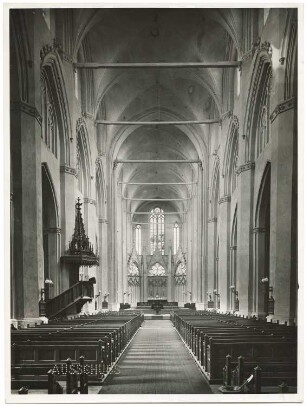 Nikolaikirche, Greifswald: Innenansicht
