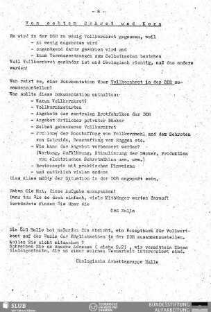 Von echtem Schrot und Korn