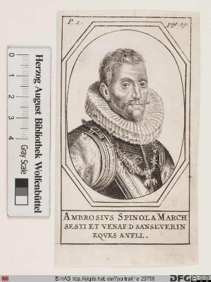 Bildnis Ambrogio Spinola, marqués de los Balbases