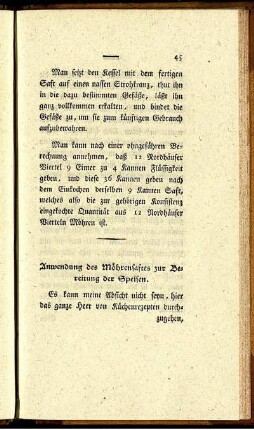 Anwendung des Möhrensaftes zur Bereitung der Speisen.